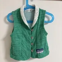 RAGMART緑色ベスト　サイズ95