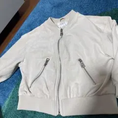 ZARA ジップアップジャケット サイズ116ベージュ