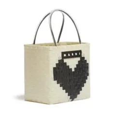 国内正規品　MARNI アイボリー ハート LOVE かごバッグ 2026年最新】marni カゴバッグ ハートの人気アイテム - メルカリ