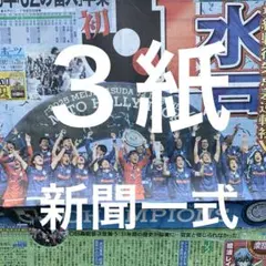 水戸ホーリーホック　初J1昇格　日刊　スポニチ ディリー　３紙セット