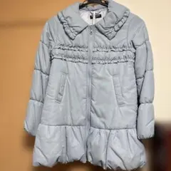 pom ponetteコート140 水色