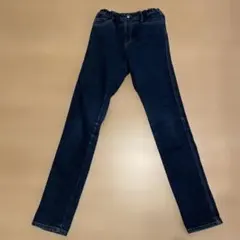 branshes デニムダークブルー ストレートパンツ 150