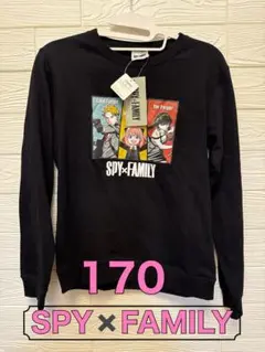 【新品】SPY×FAMILY トレーナー 170 ブラック