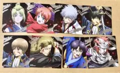 銀魂 吉原大炎上 アニメイト購入特典 箔押しスクエアカード 8種セット