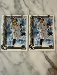 ［Topps 2025 Holiday］ アーロン・ジャッジ　2枚
