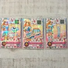アイカツオンパレード！ パステルトップスターコーデ3枚セット