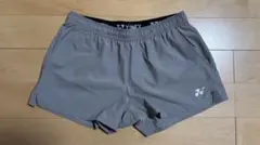 YONEX グレー ハーフパンツ XL ユニフォーム