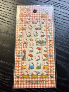 サンリオ キティ ハローキティ 携帯デコレーションシール シール 平成レトロ