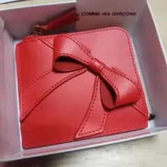 COMME des GARÇONS 赤 リボン コインケース | Mercari