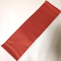 ▒赤茶 ラメ入り 重ね襟