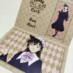 名探偵コナン　コナンカフェ2025　招待状　毛利蘭　蘭ちゃん　執事