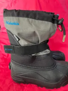 Columbia コロンビア　スノーブーツ グレー/ブラック　18センチ