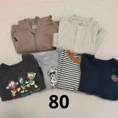 ベビー服まとめ売り　パーカー　長袖Tシャツ　80cm