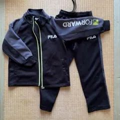FILA ジャージ 上下セット 130cm ブラック