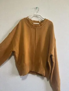 マスタードセーター 長袖