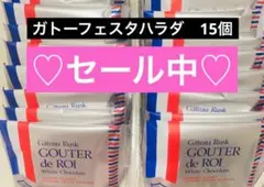0317 【ガトーフェスタハラダ　ホワイト　ラスク　15個】