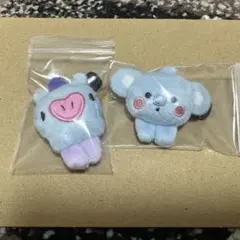 BT21 ぬいぐるみバッジ KOYA MANG 2種