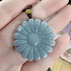 R1-0370 天然本翡翠《本物保証》 ひすいペンダント ネックレス