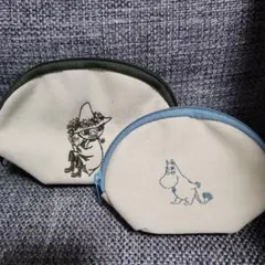 ムーミン　スナフキン　ポーチ　2種類　新品