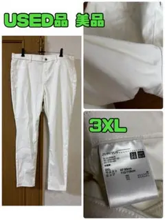 USED品 ユニクロ 3XL 大きいサイズ クレット スキニー しまむら