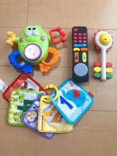 Fisher Price 知育玩具セット カエル リモコン 4点セットのサムネイル
