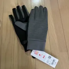 新品　タグ付　ユニクロ　ヒートテックライニンググローブ ストレッチ　L