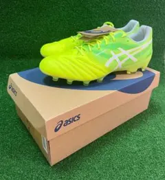 asics メナス 5 ハイブリッド 白×セーフティイエロー新品未使用28cm