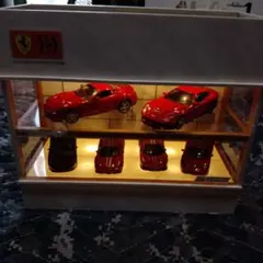 Bburago製　Ferrari 6台セット ディスプレイケース付き　格安のサムネイル