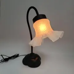 株式会社シンコウ製 卓上ランプ フラワーシェイプ テーブルライト　アンティーク