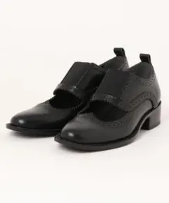 【美品】RIM.ARK Cut out wing tip shoes 38のサムネイル