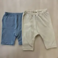 トップバリュー＆ユニクロ パンツ 80cm 2枚セット