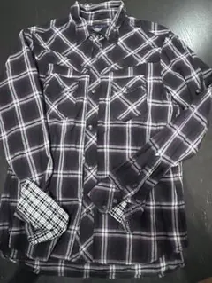 NICOLE CLUB FOR MEN 赤系チェック柄長袖シャツ