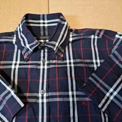 BURBERRY BLACK LABEL 半袖シャツ サイズ2 ノバチェック