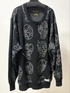 T*8様 WACKO MARIA スカル柄 ニットセーター