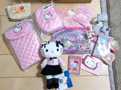 サンリオハローキティ ぬいぐるみ ポーチ グッズセットのサムネイル