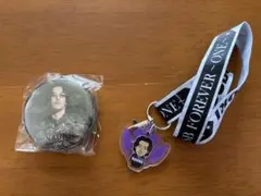 三代目JSB 小林直己 NAOKI ネックストラップ、缶バッジセット