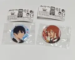 劇場版チェンソーマン 缶バッジ 　　　早川アキ&天使の悪魔