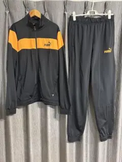 ✨美品✨ PUMA ジャージ 上下セット ゴールド ライン 2XL - メルカリ