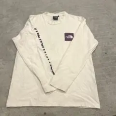 THE NORTH FACE ロングスリーブカットソー ホワイト