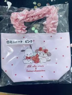 サンリオキャラクター ミニトートバッグ ピンク