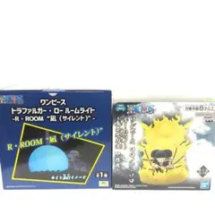【新品未開封】ワンピース ルームライト　フィギュア2種セット