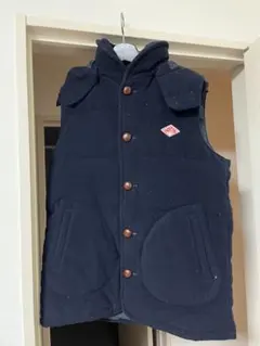 DANTON ダントン BEAMS別注 ダウンベスト フード