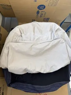 イオン製 無印良品　ビーズクッション　 体にフィットするソファ カバー