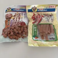 ドギーマン 紗 やわらか鶏ささみ ・ビーフキューブ２点セットのサムネイル