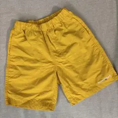 mont-bell☆ハーフパンツ　イエロー　110cm