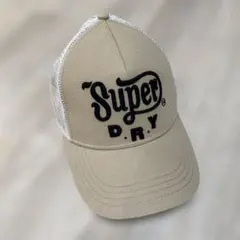 Superdry メッシュトラッカーキャップ ベージュ