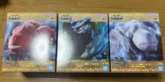 【未開封】 モンハン フルフル＆ナルガクルガ＆フルフル フィギュア 3点セット