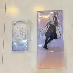 CROSSING TONES チェキ風カード＆スタンド アクスタ 小柳ロウ