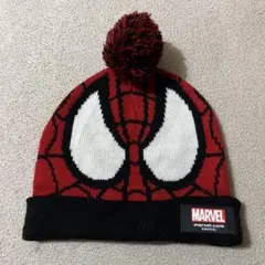 スパイダーマン ニット帽 フリーサイズ