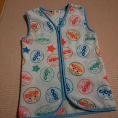 アンパンマン フリーススリーパー 水色